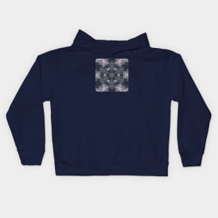 Beautiful Black & Blue Number 3 Kids Hoodie